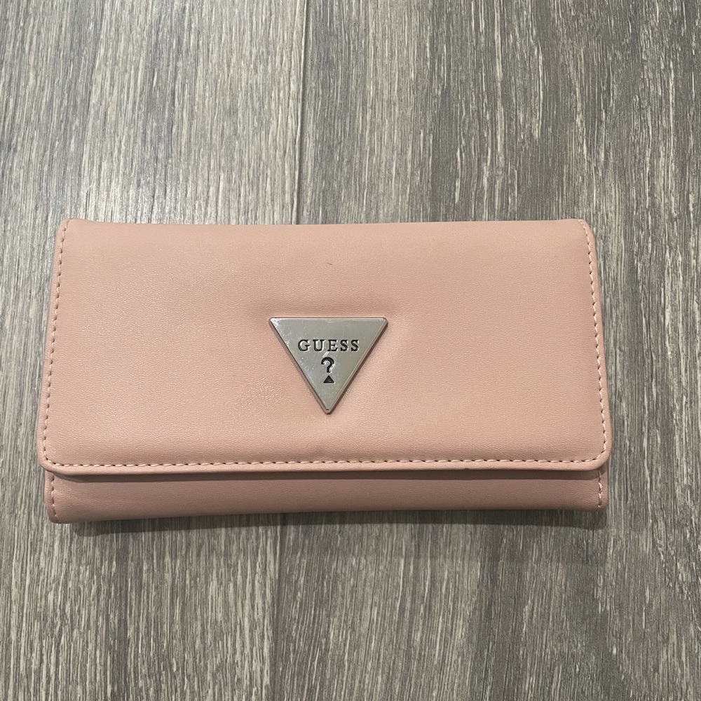 Guess faux leather wallet colour beige New
